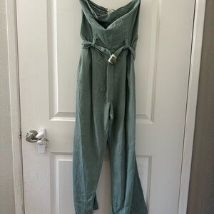 Elegant Green Jumpsuit